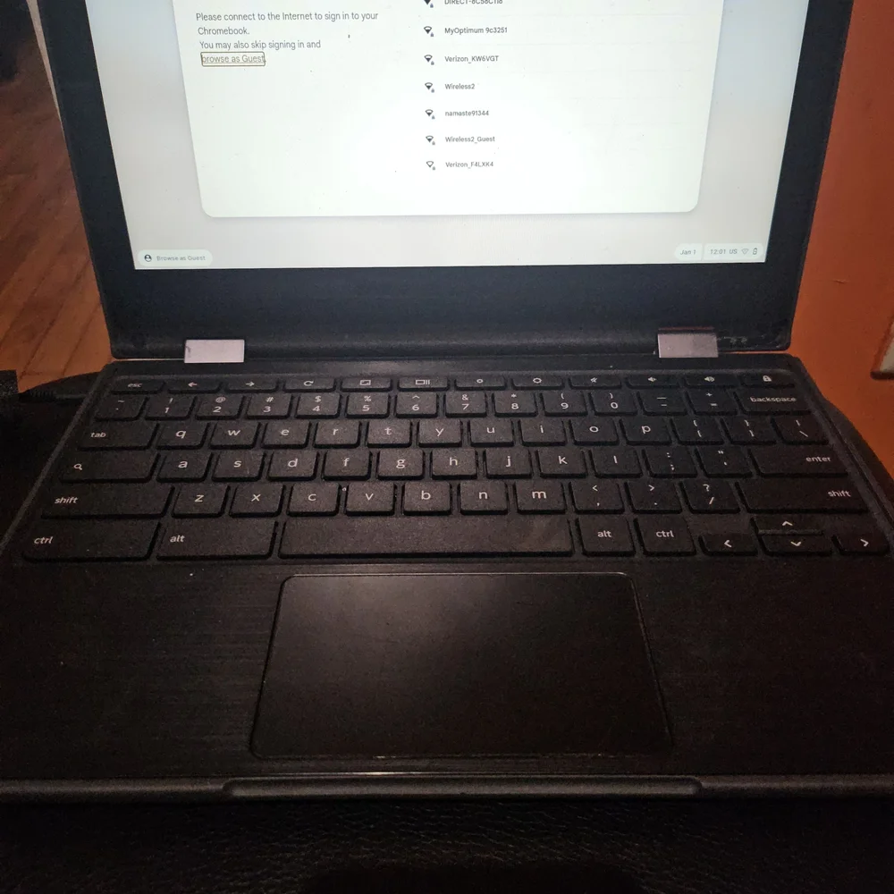 Lenovo laptop chromeos